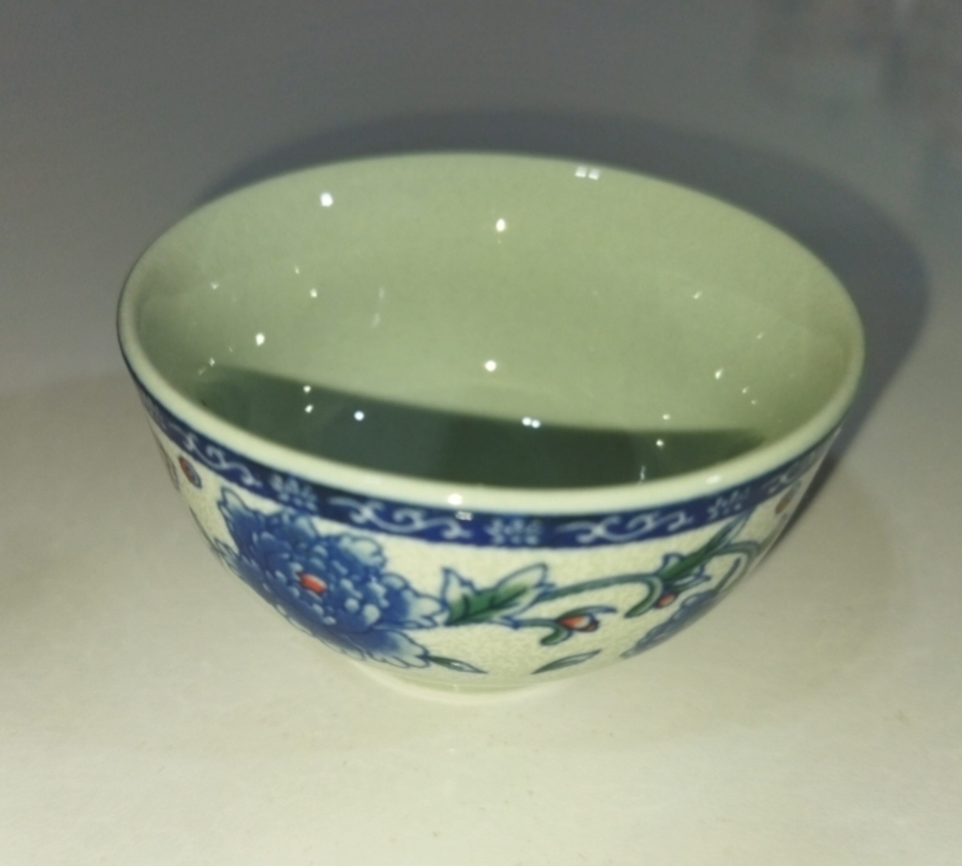 پیک سرو چای کامبوچای چینی آبی رنگ 