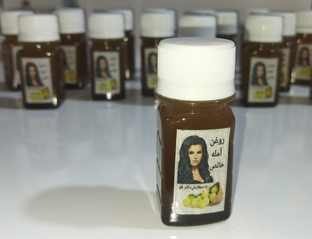 روغن آمله خالص برای رفع سفیدی مو 