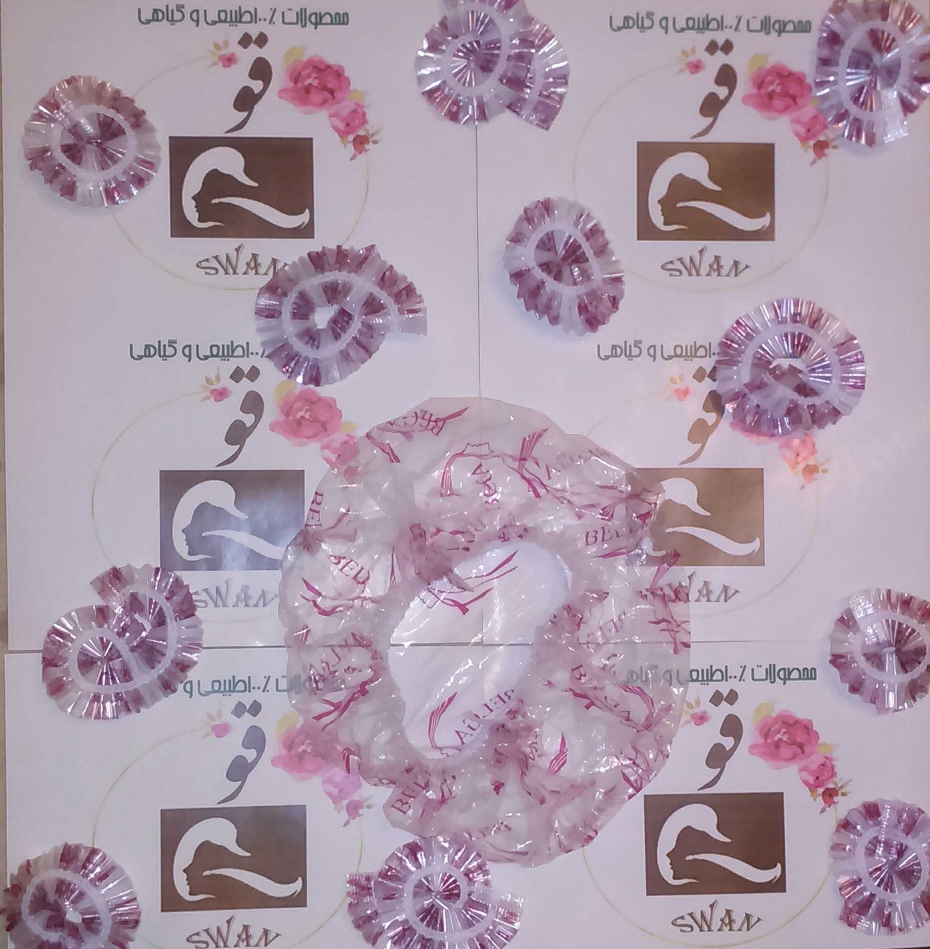 هر عدد کلاه یکبار مصرف رنگ مو 
